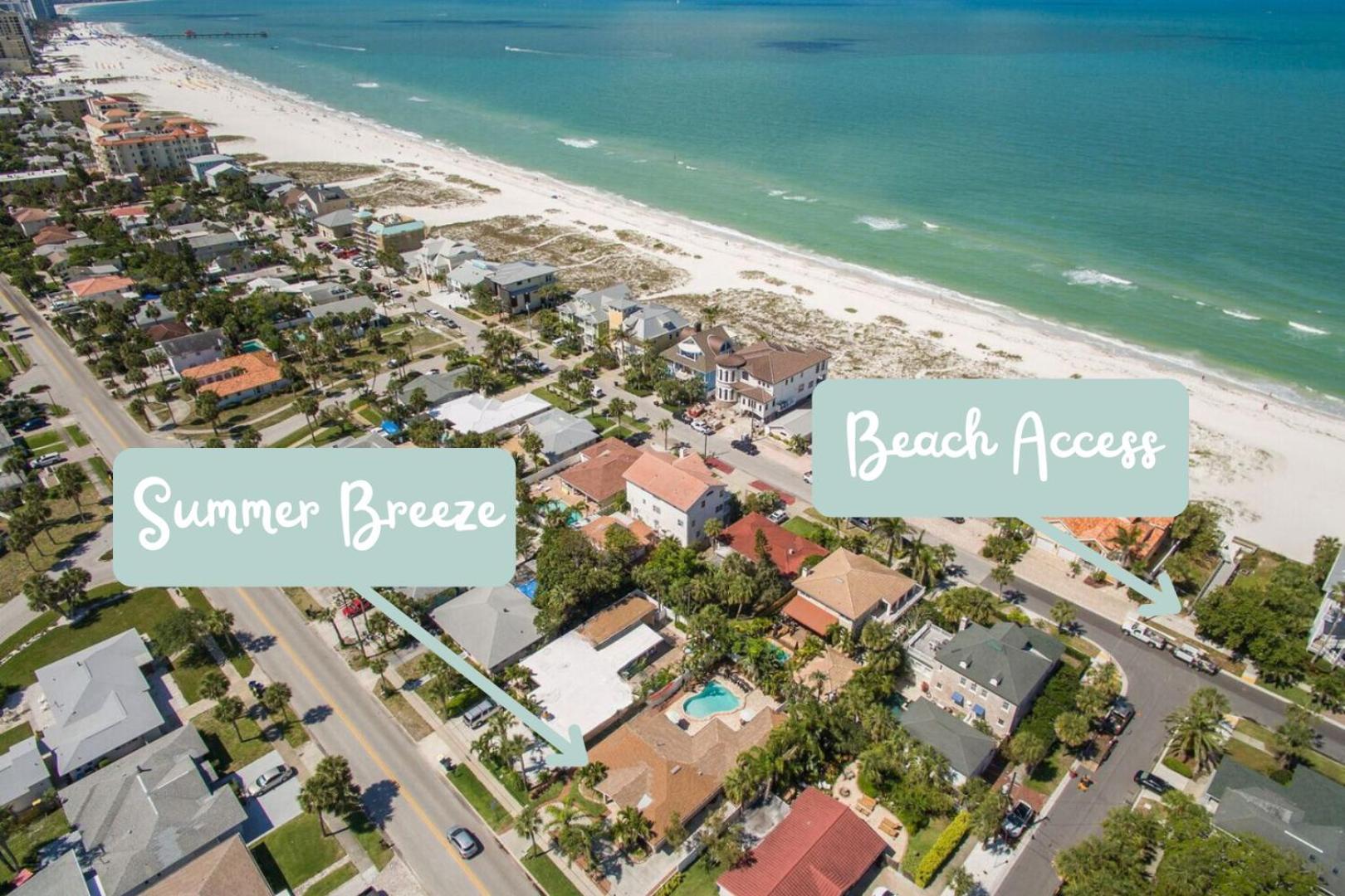 Summer Breeze - Weekly Beach Rental Clearwater Beach Eksteriør bilde